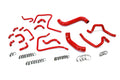 HPS Performance Silicone Radiator Heater and Ancillary Coolant Hose Kit Red 57-2304-RED