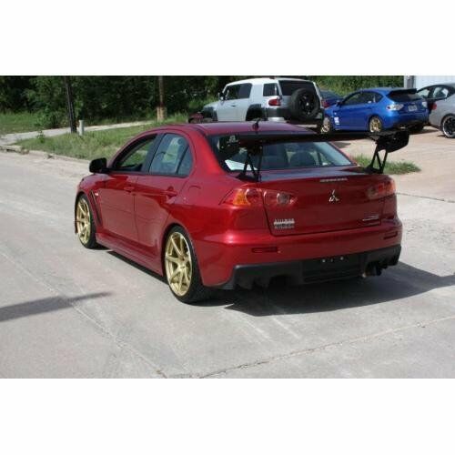 APR Performance Carbon Fiber GTC-300 61" Adjustable Wing Spoiler - Mitsubishi Evolution Evo X (10) [2008-2016]