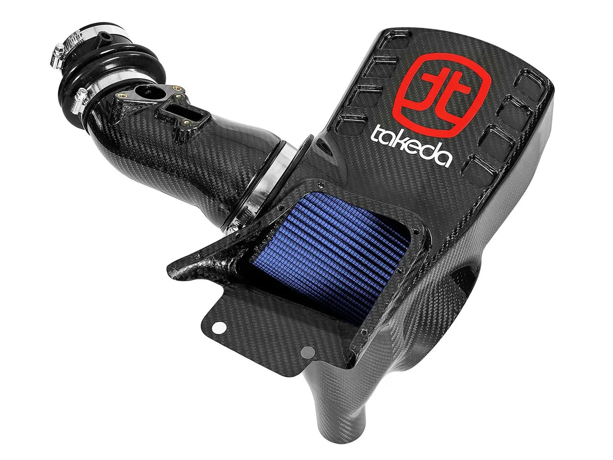 aFe Takeda Black Series Momentum Carbon Fiber Cold Air Intake System w/Pro 5R Filter - Honda Civic Type-R FK8 (2017-2021)