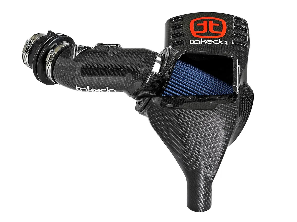 aFe Takeda Black Series Momentum Carbon Fiber Cold Air Intake System w/Pro 5R Filter - Honda Civic Type-R FK8 (2017-2021)