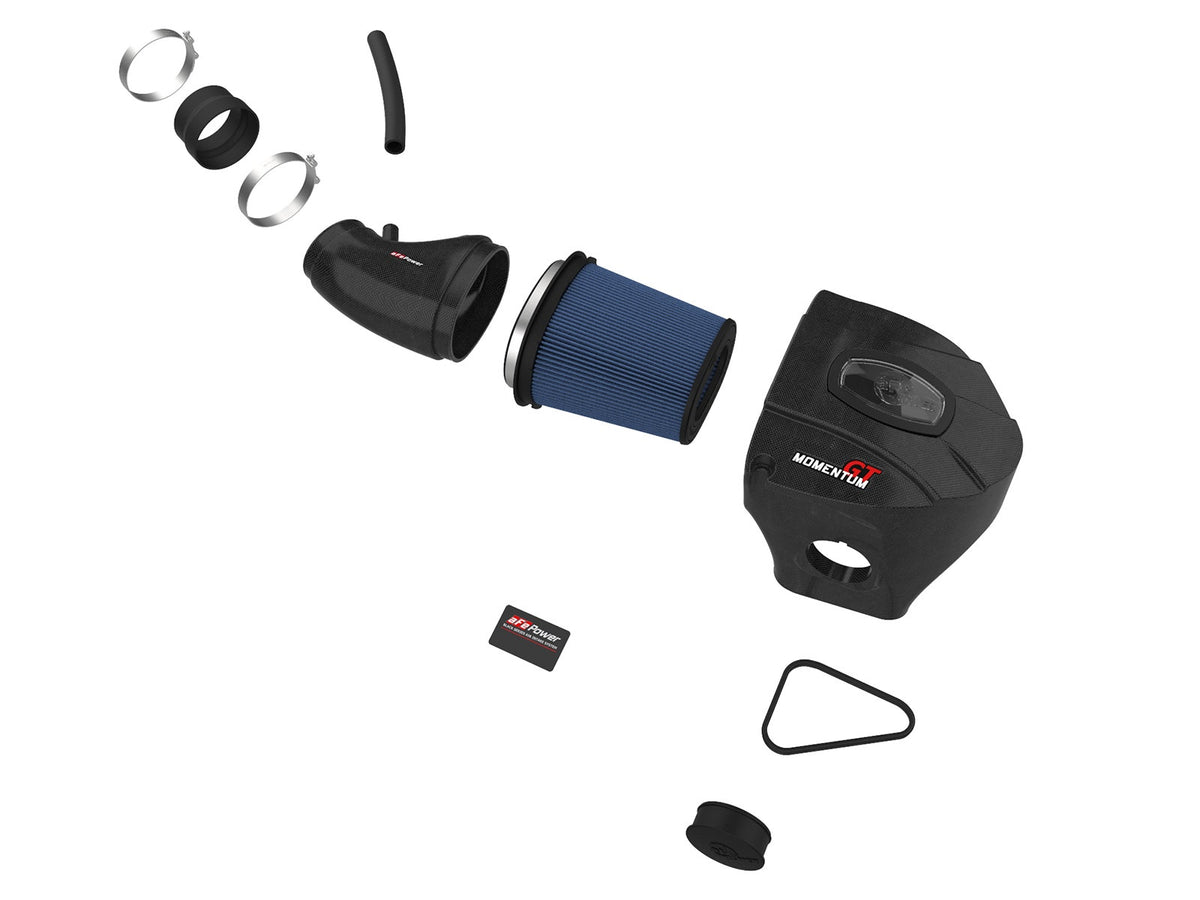aFe Black Series Carbon Fiber Cold Air Intake System w/ Pro 5R Filter - Dodge Challenger/Charger/Chrysler 300 SRT8/SRT 2011-2023