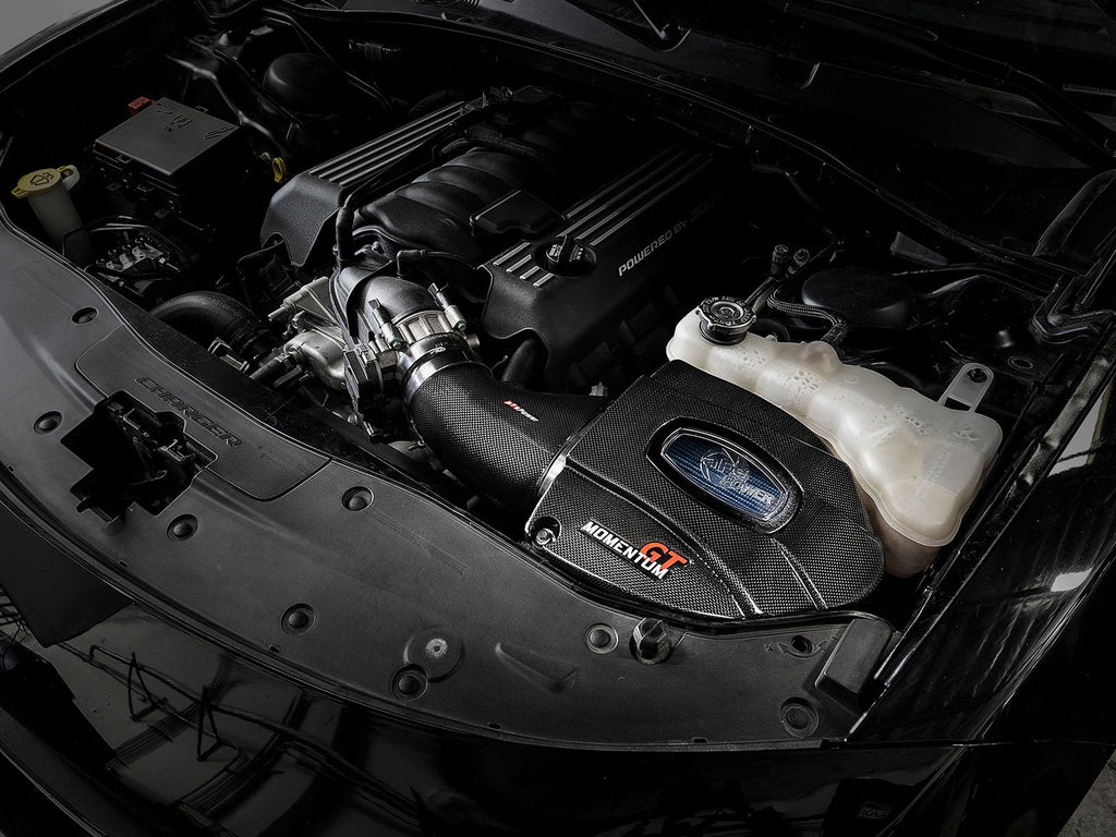 aFe Black Series Carbon Fiber Cold Air Intake System w/ Pro 5R Filter - Dodge Challenger/Charger/Chrysler 300 SRT8/SRT 2011-2023