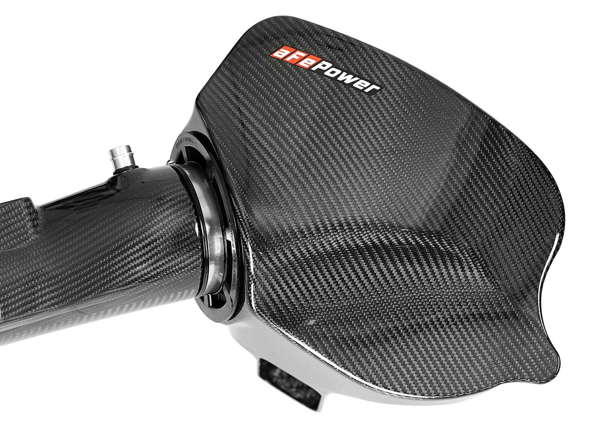 aFe Black Series Momentum Carbon Fiber Cold Air Intake System w/ Pro 5R Filter - BMW M2 (F87) 2016-2018