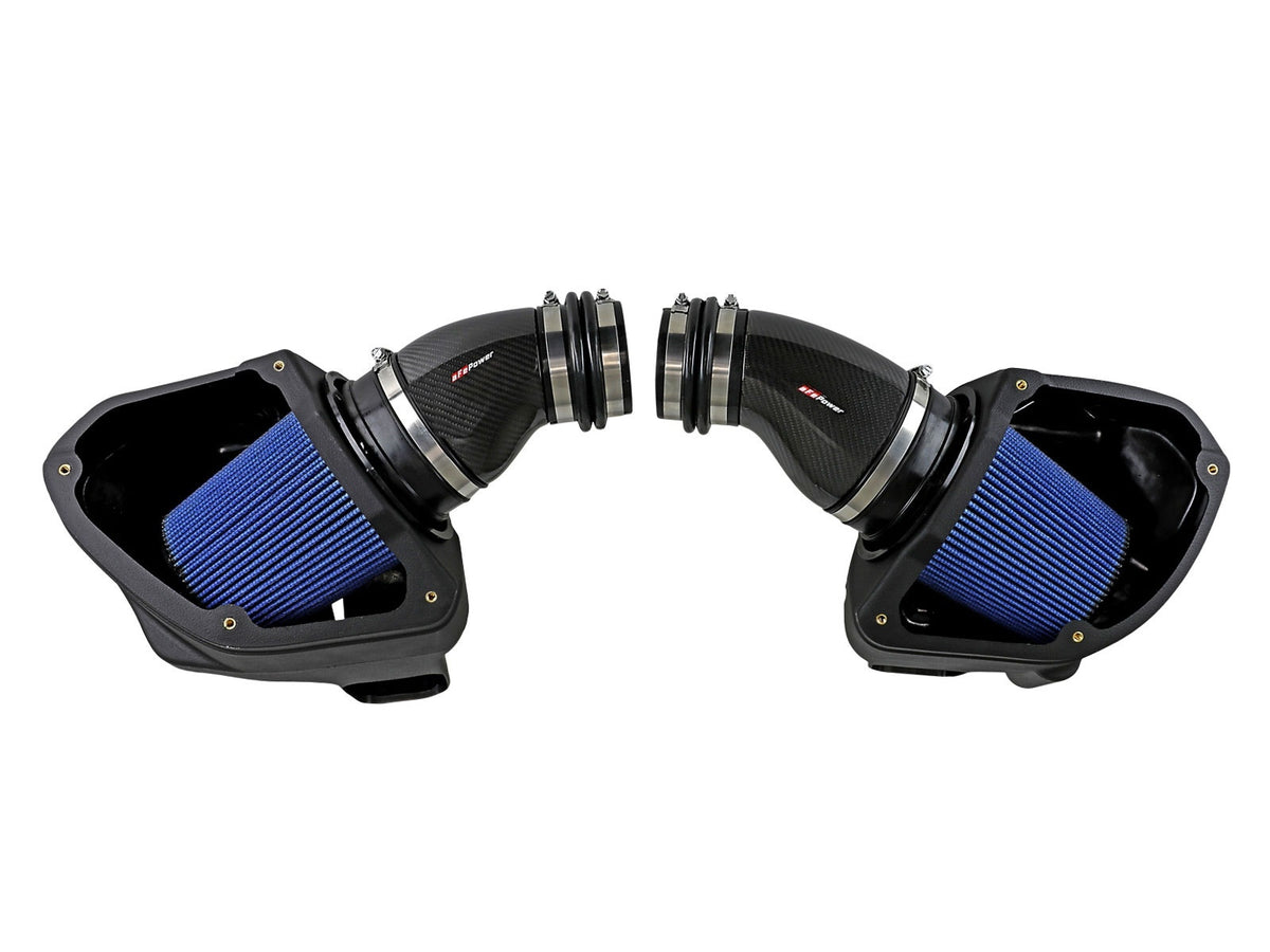 aFe Black Series Carbon Fiber Cold Air Intake System w/ Pro 5R Filters - BMW M5 (F90) 2018-2023