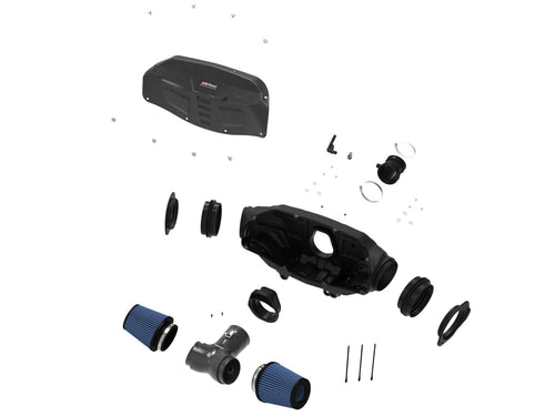 aFe Black Series Carbon Fiber Cold Air Intake System w/ Pro 5R Filters - Chevrolet Corvette (C8) 2020-2026