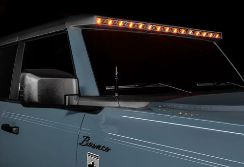 Oracle Lighting Integrated Windshield Roof LED Light Bar System - Gray - Ford Bronco (2021+)