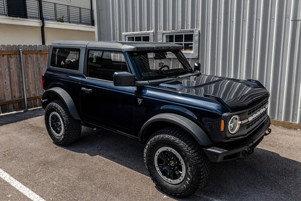 Oracle Lighting Integrated Windshield Roof LED Light Bar System - Gray - Ford Bronco (2021+)