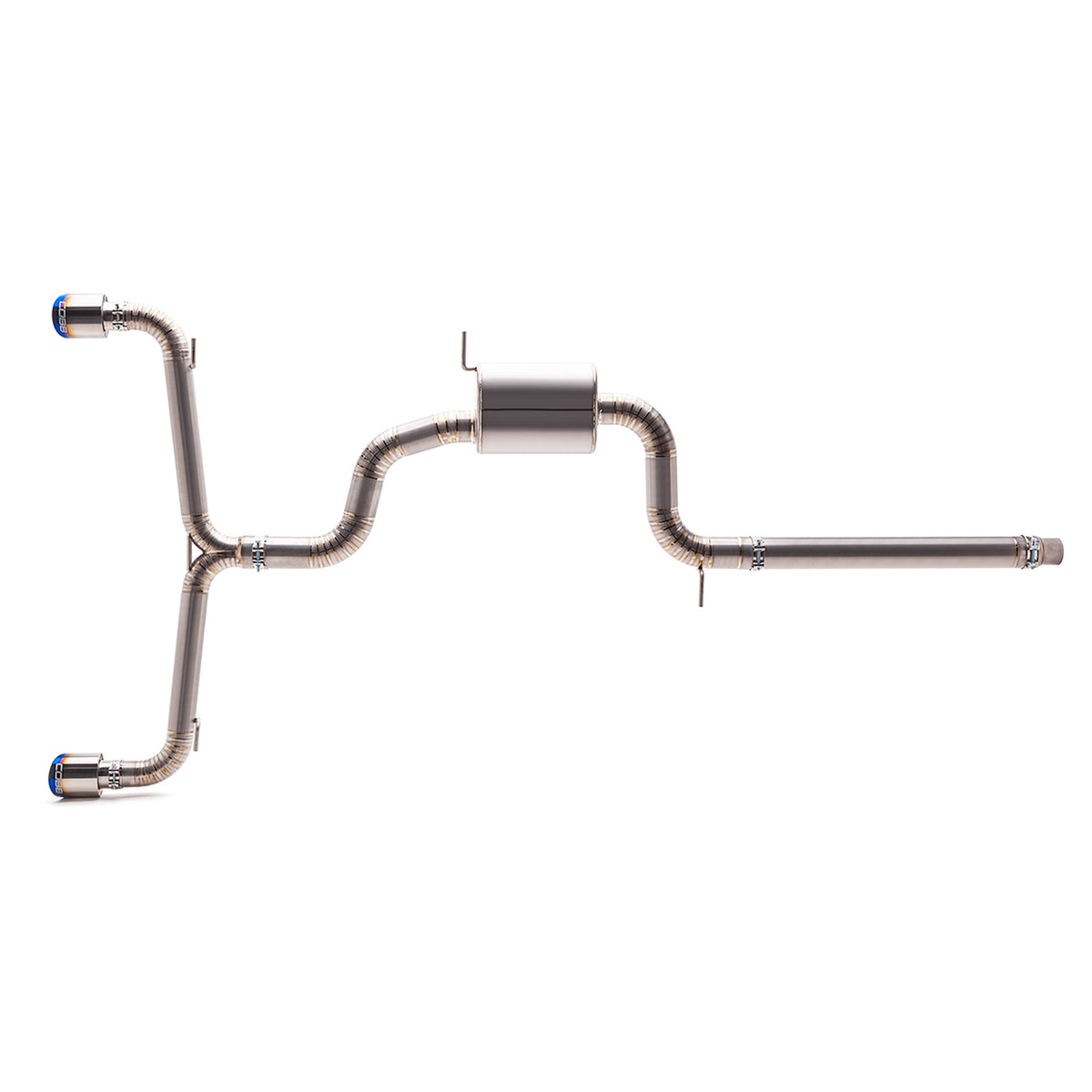 COBB Titanium Cat-Back Exhaust - Volkswagen GTI Mk7 2015-2017 image 8