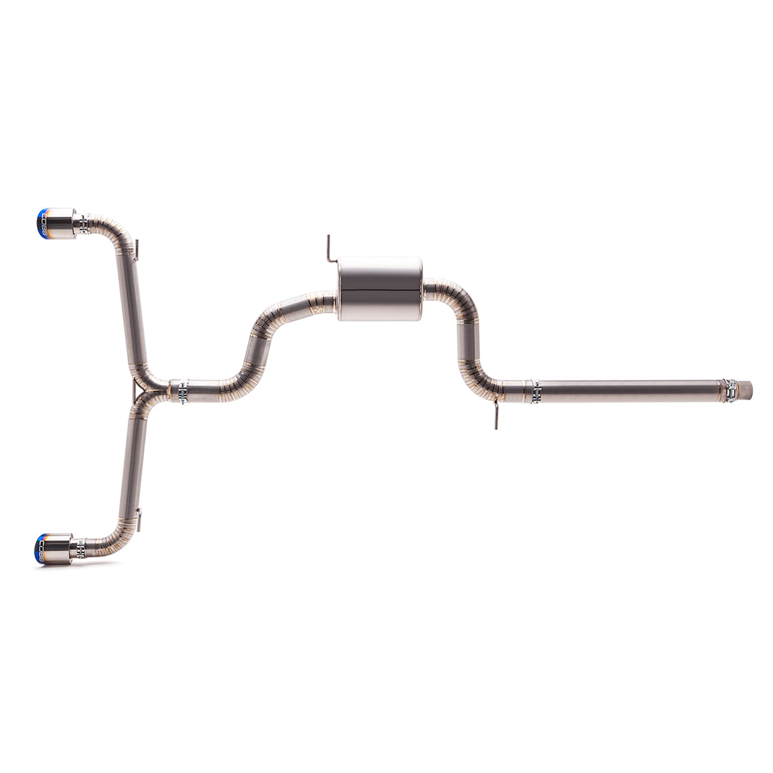 COBB Titanium Cat-Back Exhaust - Volkswagen GTI Mk7 2015-2017 image 8