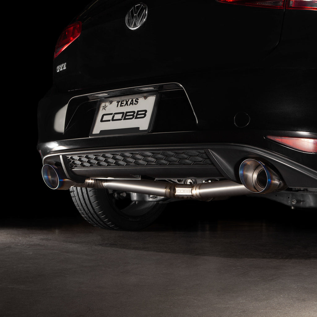 COBB Titanium Cat-Back Exhaust - Volkswagen GTI Mk7 2015-2017 image 10