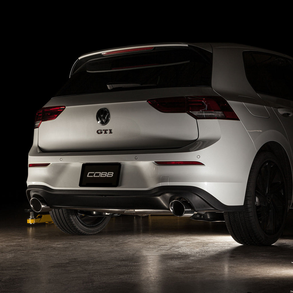 COBB Stainless Steel Cat-Back Exhaust - Volkswagen GTI Mk8 / Mk8.5 2022-2026 image 7