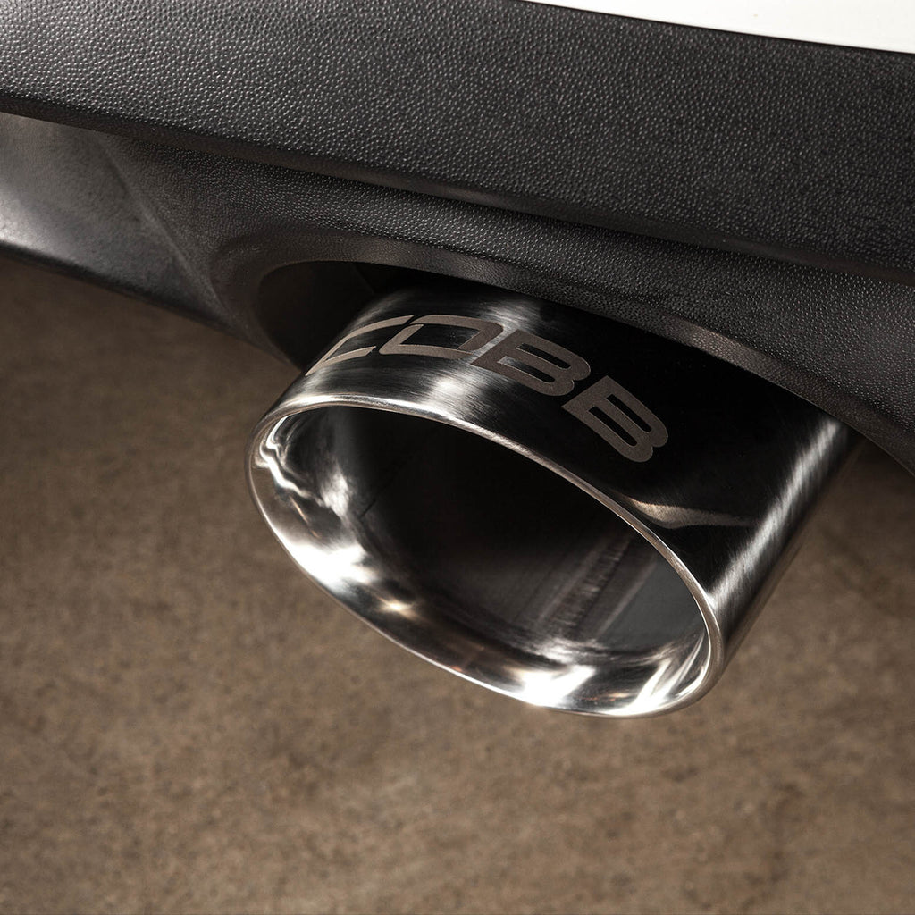 COBB Stainless Steel Cat-Back Exhaust - Volkswagen GTI Mk8 / Mk8.5 2022-2026 image 2