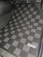 Phase 2 Motortrend (P2M) Checkered Carpet Race Floor Mats - Toyota Prius (XW60) (2023+)