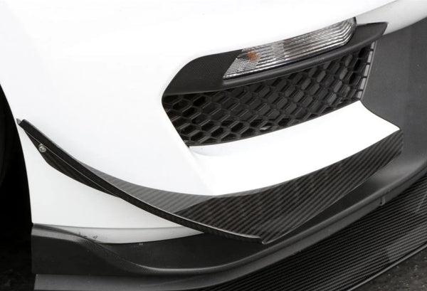 APR Performance Carbon Fiber Front Bumper Canards - Ford Mustang S550 Shelby GT350 (2016-2020)