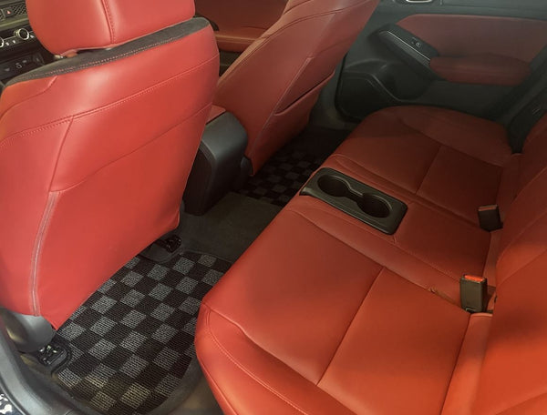 Phase 2 Motortrend (P2M) Checkered Carpet Race Floor Mats - Acura Integra DE5 (2023+)