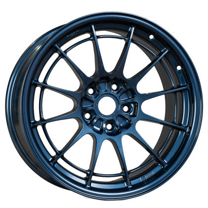 Enkei NT03+M 18x9.5 / 5x114.3 / 40mm Offset / 72.6mm Bore - Misty Blue - Single Wheel