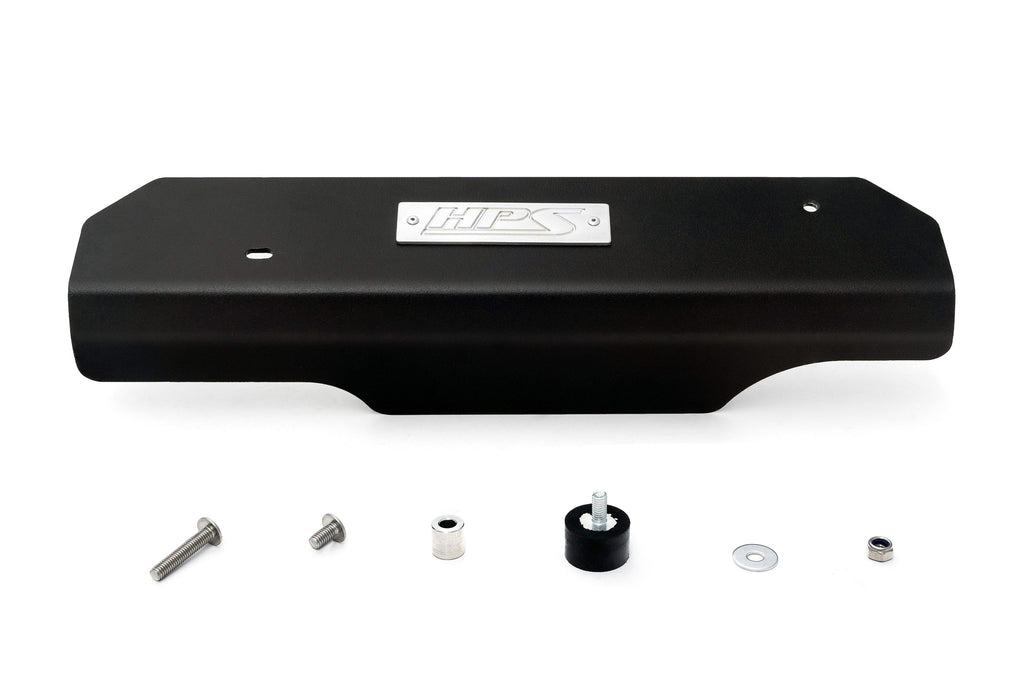 HPS Performance Pulley Belt Aluminum Cover, Black, 71-102WB