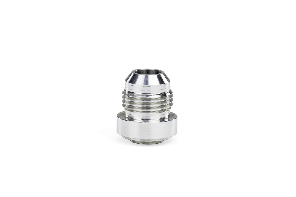 HPS Performance -6 AN Fittings Male Weld On Bung, Raw Aluminum