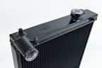 CSF High-Performance Half Radiator - Black - Mitsubishi Lancer Evolution EVO 7 / 8 / 9