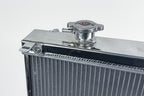 CSF High-Performance Half Radiator - Polished - Mitsubishi Lancer Evolution EVO 7 / 8 / 9