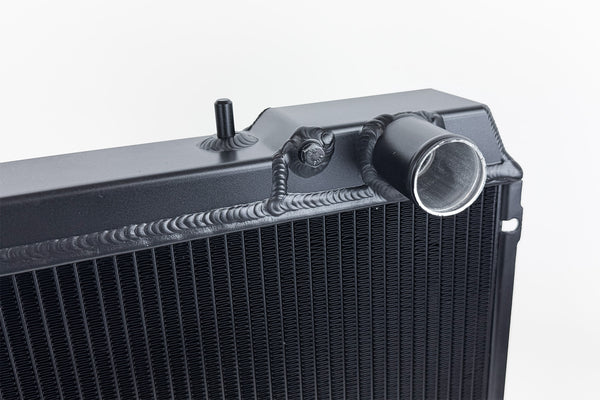 CSF High Performance All Aluminum Radiator - Black - Nissan R34 Skyline GT-R / GTS / GTS-T