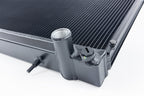 CSF High Performance All Aluminum Radiator - Black - Nissan R33 Skyline GT-R / GTS / GTS-T