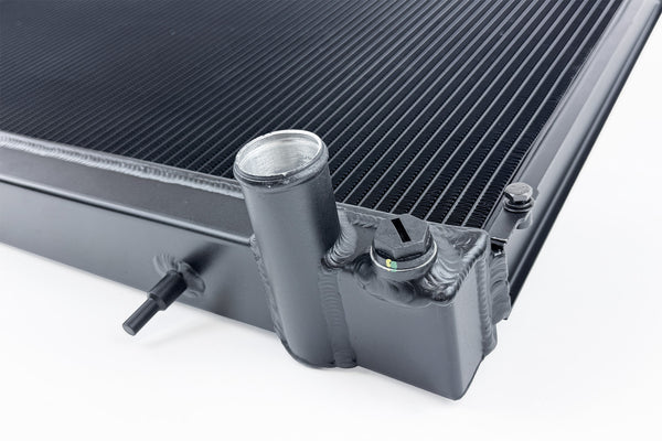 CSF High Performance All Aluminum Radiator - Black - Nissan R34 Skyline GT-R / GTS / GTS-T