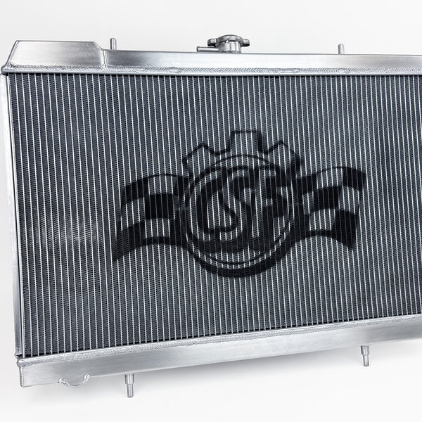 CSF High Performance All Aluminum Radiator - Silver - Nissan R34 Skyline GT-R / GTS / GTS-T
