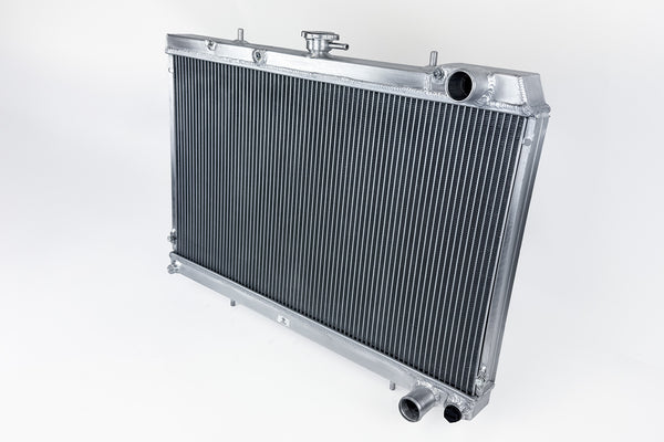 CSF High Performance All Aluminum Radiator - Silver - Nissan R34 Skyline GT-R / GTS / GTS-T