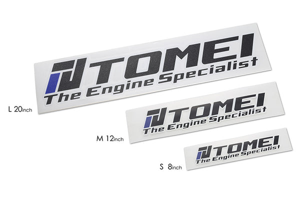 Tomei Engine Specialist Die Cut Black Decal Sticker (8