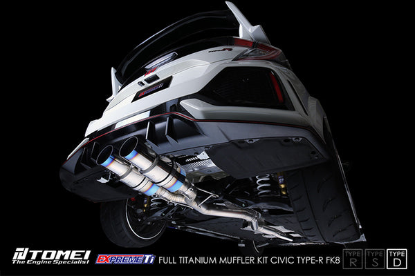 Tomei Expreme Ti Full Titanium Exhaust - Type-D - Honda Civic FK8 Type-R (2017-2021)