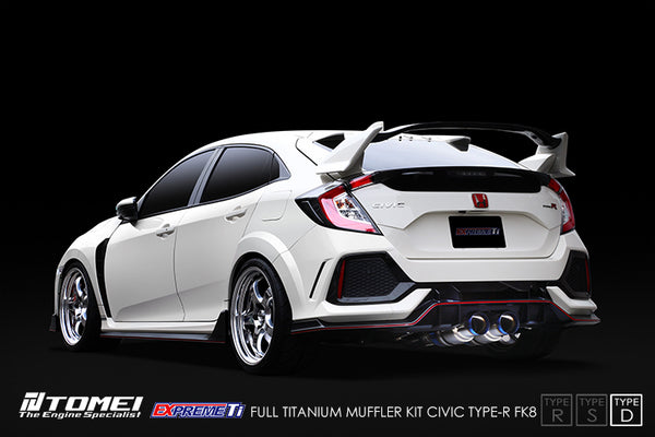 Tomei Expreme Ti Full Titanium Exhaust - Type-D - Honda Civic FK8 Type-R (2017-2021)