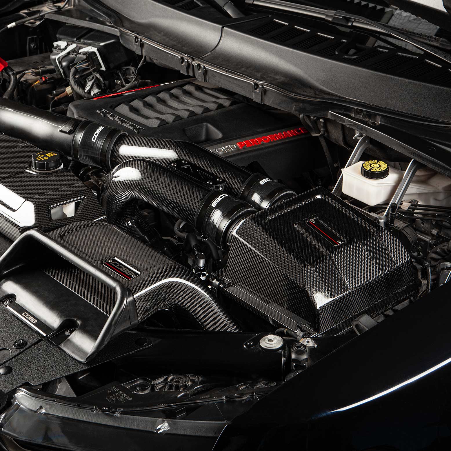 COBB Redline Carbon Fiber Intake System w/ HCT for Ford F-150 EcoBoost Raptor / Limited / 3.5L 2017-2020 image 2