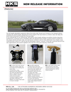 HKS Hipermax IV SP Drag DB42 Coilovers- Toyota GR Supra A90 (2019+)