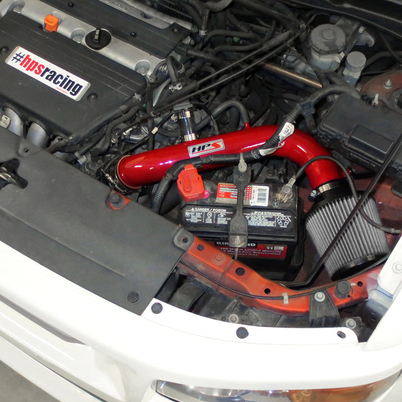 HPS Performance Air Intake Kit, Red, 827-106R