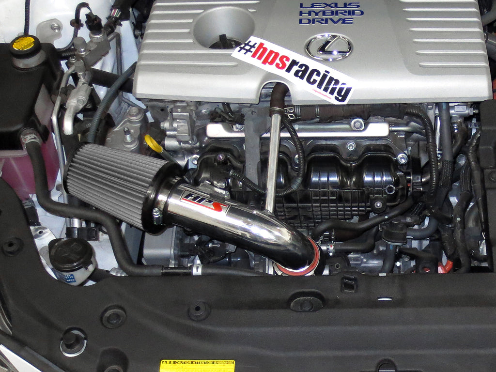 HPS Performance Air Intake Kit, Polished, 827-502P