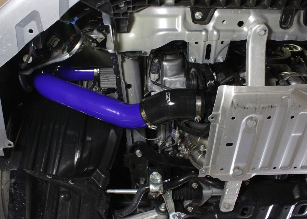 HPS Performance Air Intake Kit with Heat Shield, Blue, 827-545BL