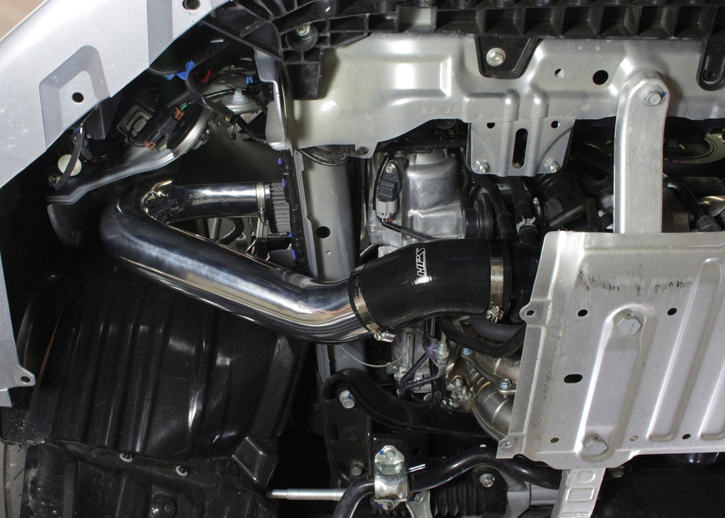 HPS Performance Air Intake Kit with Heat Shield, Polished, 827-545P