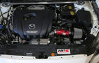 HPS Performance Air Intake Kit with Heat Shield, Red, 827-547R