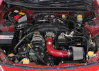 HPS Performance Air Intake Kit with Heat Shield, Red, 827-548R