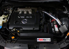 HPS Performance Air Intake Kit with Heat Shield, Red, 827-558R