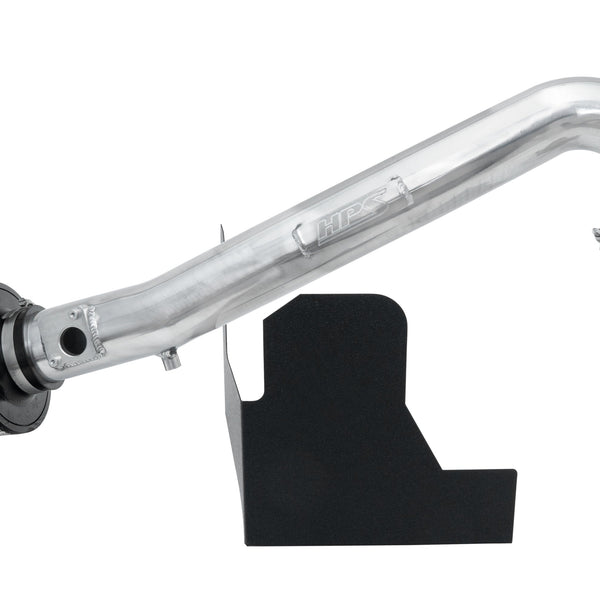 HPS Performance Air Intake Kit with Heat Shield Polished 827-563P