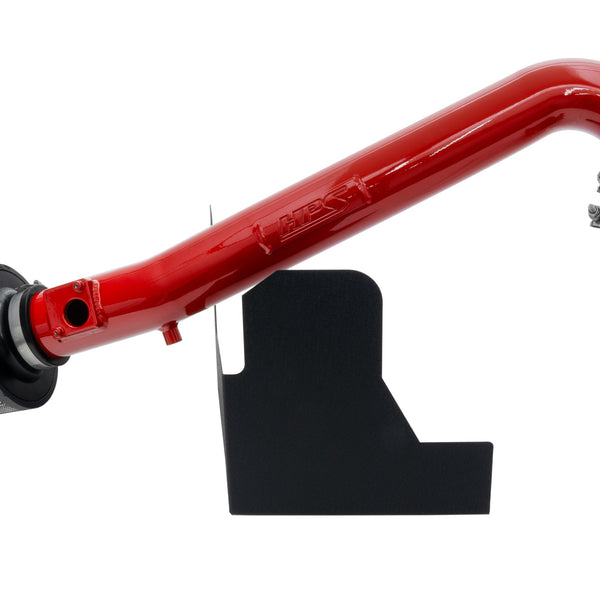 HPS Performance Air Intake Kit with Heat Shield Red 827-563R