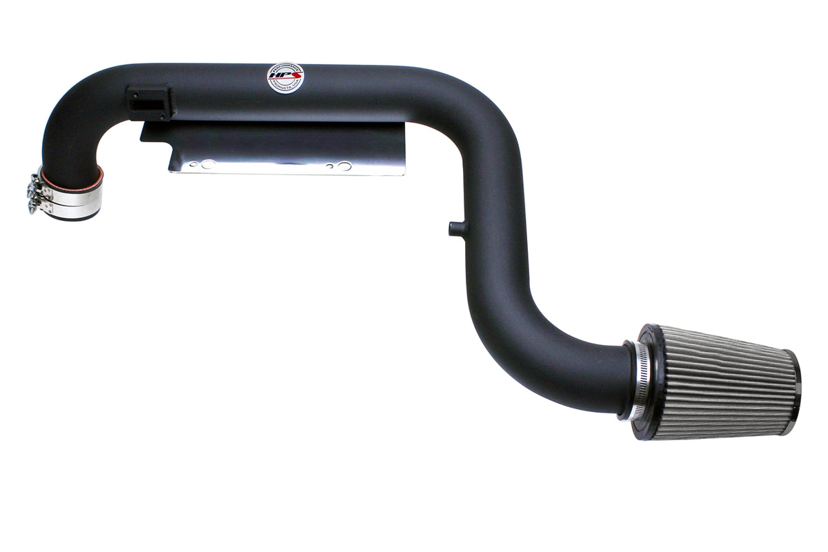 HPS Performance Air Intake Kit with Heat Shield Black 827-565WB
