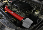 HPS Performance Air Intake Kit with Heat Shield (Red) - Nissan Frontier / Nissan Pathfinder / Nissan Xterra - (2005-2019 / 2005-2012 / 2005-2015)