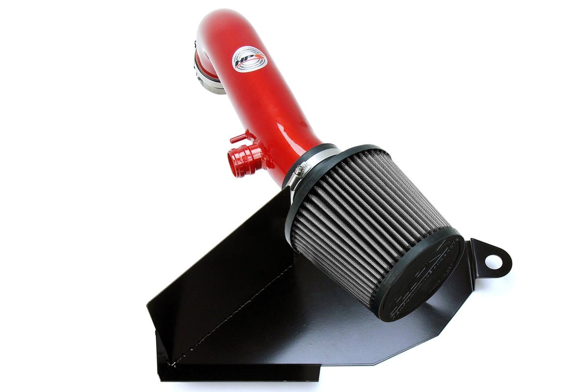 HPS Performance Air Intake Kit with Heat Shield Red 827-577R