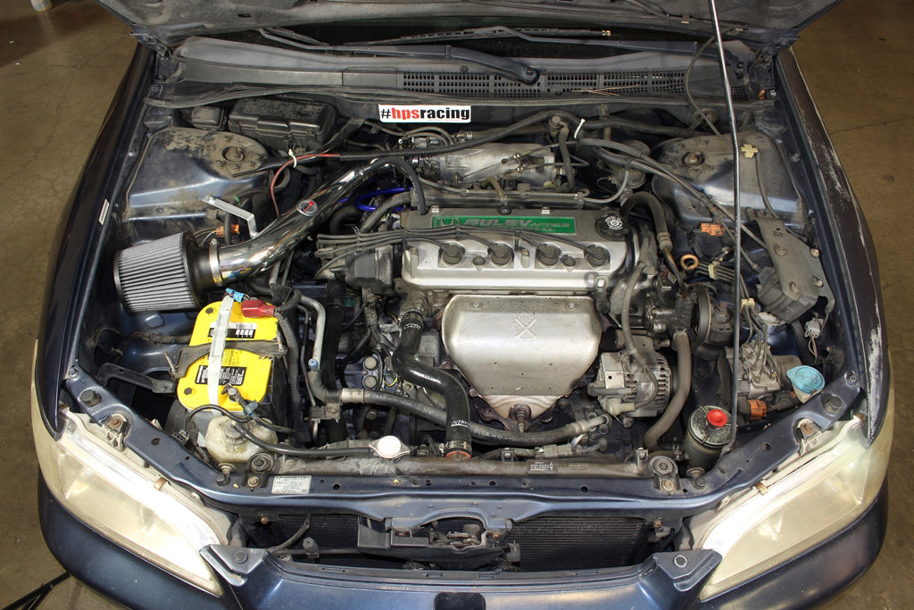 HPS Performance Air Intake Kit (Blue) - Honda Accord DX EX LX VP SE - (1998-2002)