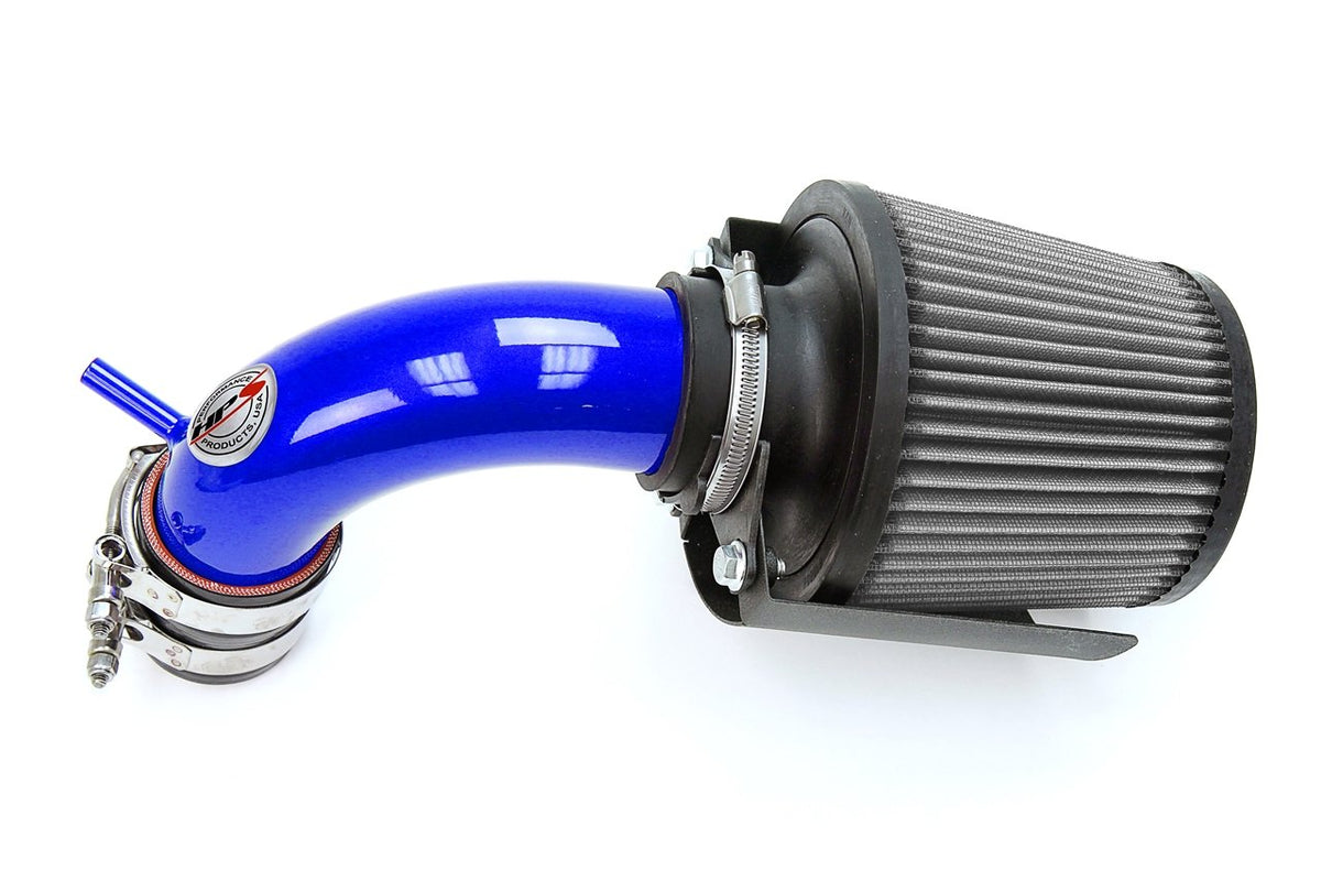HPS Performance Air Intake Kit with Heat Shield Blue 827-580BL