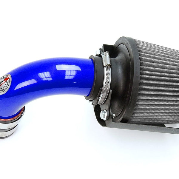 HPS Performance Air Intake Kit with Heat Shield Blue 827-580BL