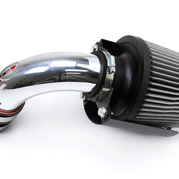 HPS Performance Air Intake Kit with Heat Shield Polished 827-580P